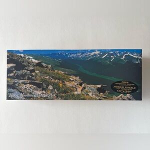 Never Summer Mountains Rocky Mountain National Park Panoramic Puzzle 14 x 39"